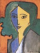 Henri Matisse Portrait of Lydia Delectorskaya (mk35) oil painting